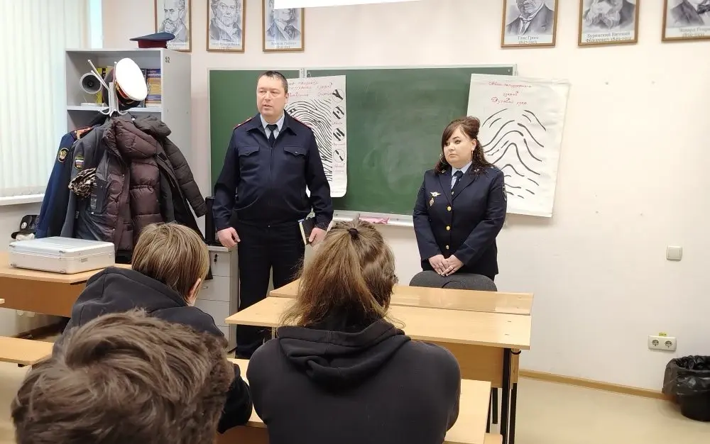  Встреча с сотрудниками ОМВД России по Комсомольскому району Ивановской области